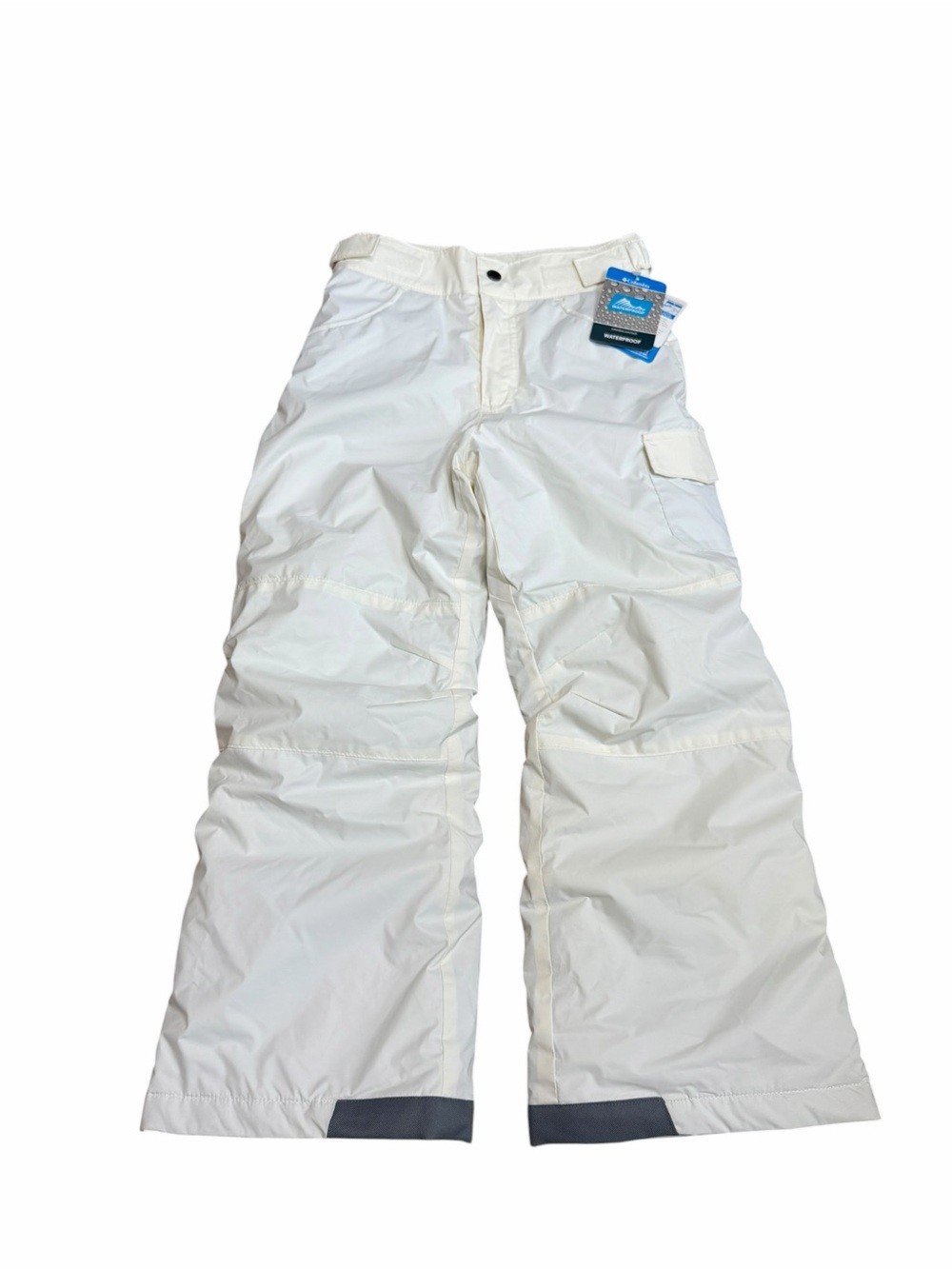 NWT Columbia Starchaser Peak II Girls Snow Pants White Size Youth Small